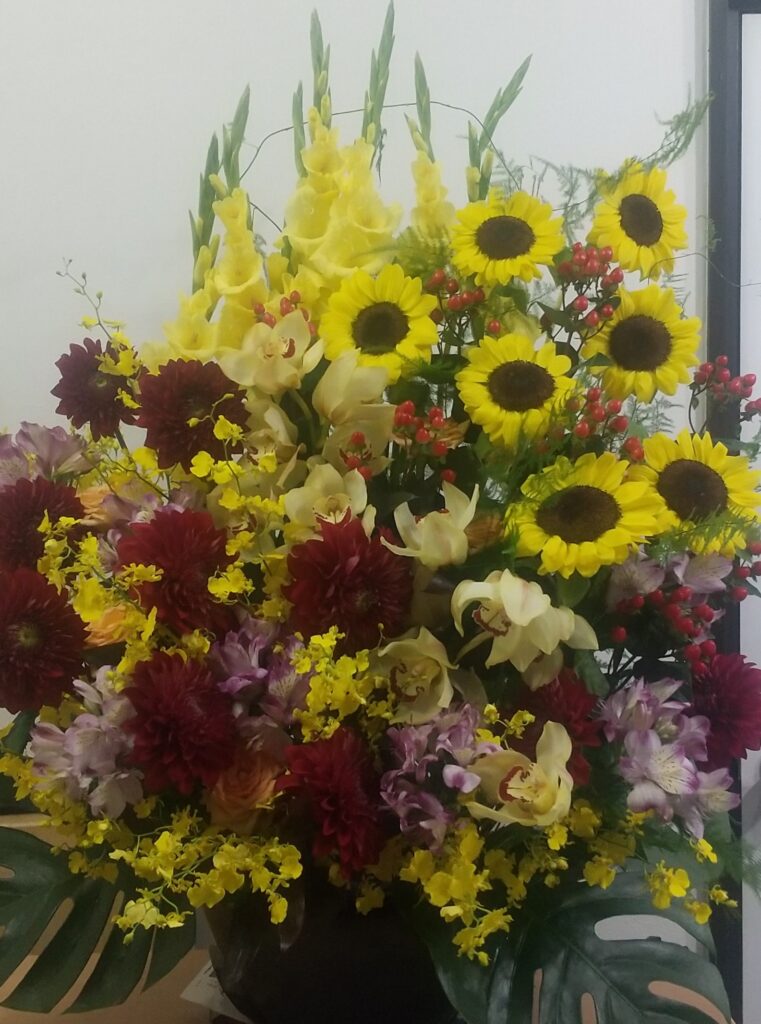 御祝装花　夏